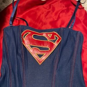 Woman’s Superman caped corset size 4